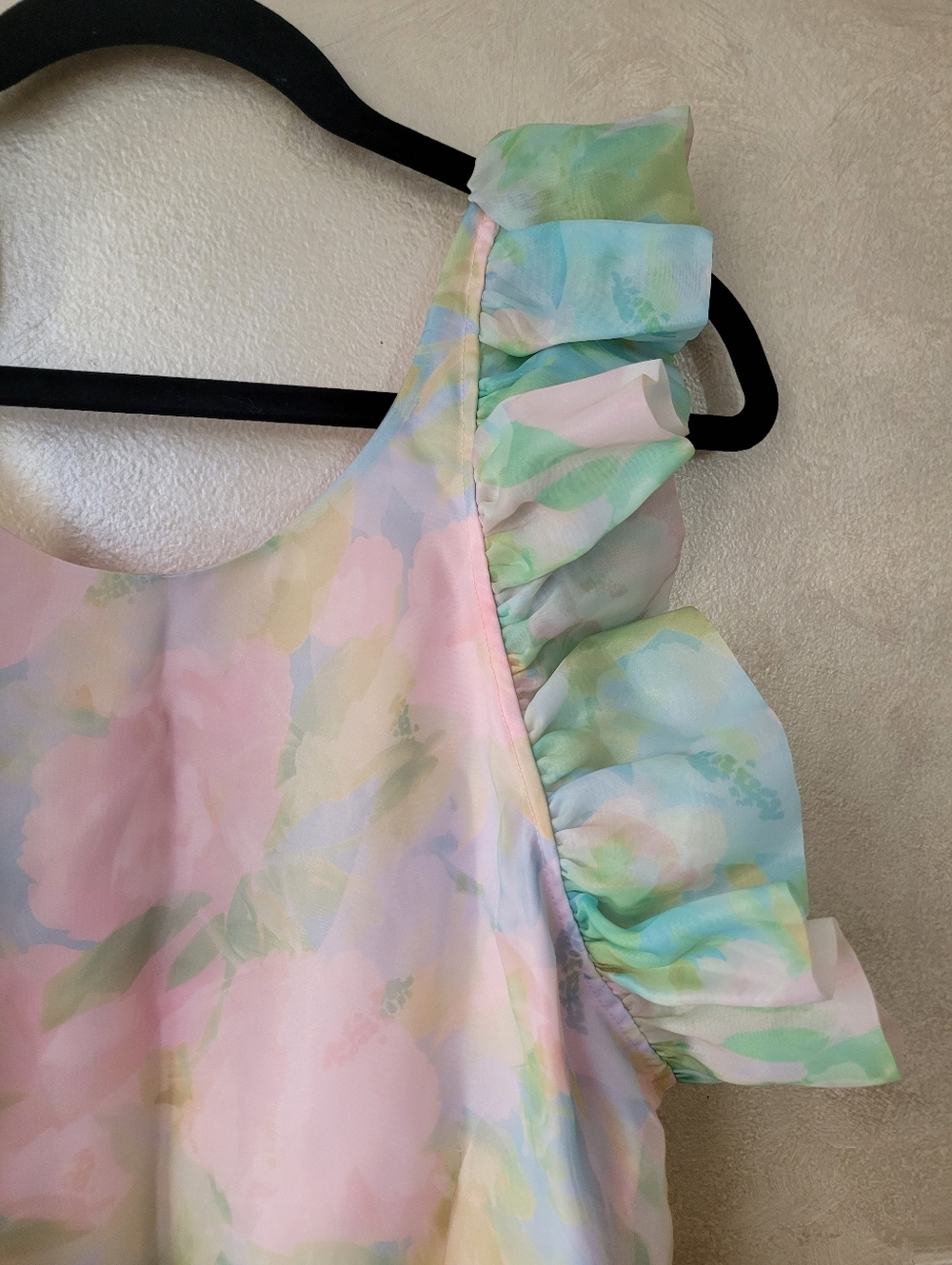 NWT SELKIE MAISON AMORY PASTEL PAINTS ROMANCE GOWN - Picture 5 of 8
